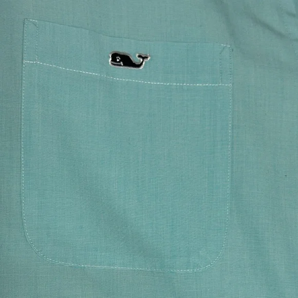 Vineyard Vines Shirt Mens Large Slim Fit Tucker Long Sleeve Blue - Picture 4 of 6